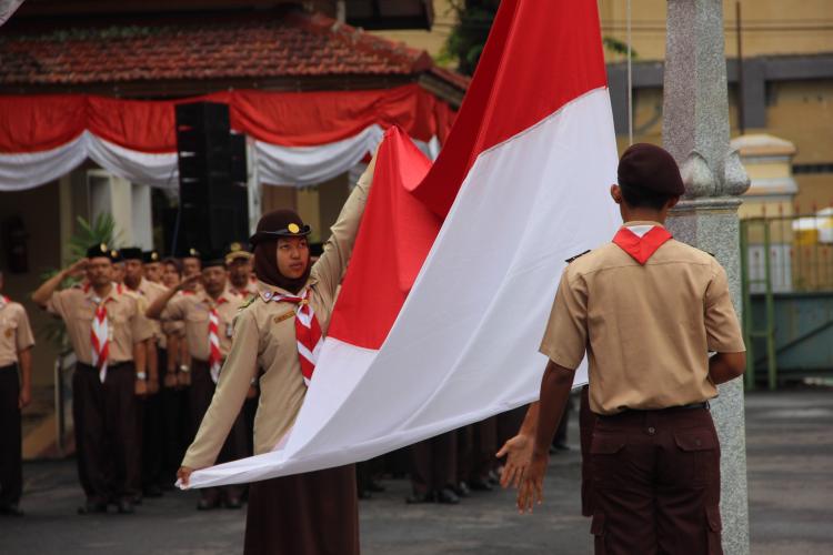 SEMANGAT GERAKAN PRAMUKA DALAM BELA NEGARA